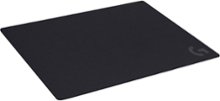 Logitech - Alfombrilla de ratón para juegos de tela G640 con base de goma - Negro