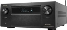 Denon - AVR-A1H (150W X 15) 15.4-Ch. with HEOS and Dolby Atmos 8K Ultra HD HDF Compatible AV Home Theater Receiver with Alexa - Black