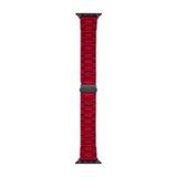Michael Kors Red Stainless Steel Band for Apple Watch, 42/44/45mm - Red with Black