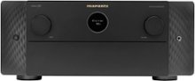 Marantz - Cinema 40 125W 9.4 Ch Bluetooth Capable with HEOS and Dolby Atmos 8K Ultra HD A/V Home Theater Receiver with Alexa - Black