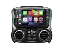 Alpine - 9" Android Auto and Apple CarPlay Bluetooth Digital Media Receiver - Black