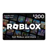 Roblox - $200 Digital Gift Card [Includes Free Virtual Item] [Digital]