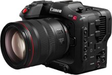 Canon - EOS C70 4K Video Mirrorless Cinema Camera with RF 24-105mm f/4 L IS USM Lens - Black