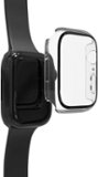 ZAGG - InvisibleShield Glass Elite 360 Bumper Screen Protection for Apple Watch Series 7, 8 & 9 41mm & SE, 4, 5 & 6 40mm - Clear
