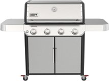 Weber - GENESIS S-415 Propane Gas Grill - Stainless Steel