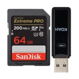 SanDisk 64GB Extreme PRO 200MB/s SDXC UHS I Memory Card Bundle