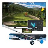Phigolf 2 Flex Home Golf Game Simulator with Retractable Swing