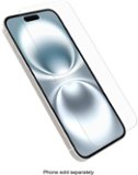 OtterBox - Glass for Apple iPhone 16 Plus - Clear