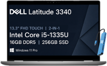 Dell Upgraded 13'' FHD 2 in 1 Business Laptop Latitude Touchscreen