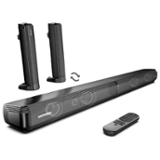 Ultimea Apollo S40 Pro 2 in 1 Detachable Sound Bar,Bluetooth 5.3,3