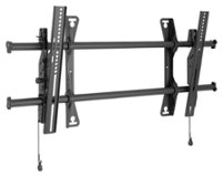Chief - Fusion Low-Profile Tilting Wall Mount for Most 37" - 63" Flat-Panel TVs - Black
