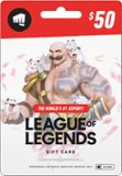 $50 League of Legends Game Card