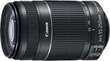 Canon EF S 55 250mm f/4 5.6 IS II Telephoto Zoom Lens Black