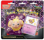 Pokémon Trading Card Game: Scarlet & Violet- Paldean Fates Tech Sticker Collection Shiny Fidough