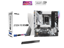 ASRock B760M PRO RS WiFi LGA 1700 Intel B760 Micro ATX Motherboard