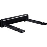 Peerless-AV - Wall Mount Compatible with Receivers, DVD Players, Surround Sound Systems - Black