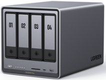 UGREEN NASync DXP4800 Plus, 144TB 4 Bay NAS with AI Photo Album