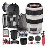 Canon EF 70 300mm f/4 5.6L IS USM Telephoto Zoom Lens + 64GB