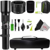 Bower Vivitar 500mm f/8.0 Preset Telephoto Zoom Lens for Canon EF