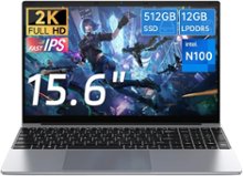 Gezoon 15.6 inch Laptop, 12th Alder Lake N100(Turbo 3.4GHz