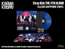 K-POP・アジア Stray kids KARMA CLEAR SAPPHIRE Vinyl KARMA (CLEAR SAPPHIRE VINYL) - Stray Kids 스트레이 키즈