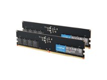 メモリー Crucial 128GB (2X64GB) DDR5 RAM 5600MHz Crucial 128GB (2 x 64GB) DDR5 5600 (PC5 44800) Memory (Desktop