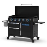Pit Boss - Ultimate Outdoor Gas 5-Burner Griddle - Black
