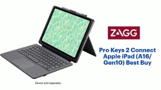 ZAGG Pro Keys Connect Apple iPad (A16/Gen10) Black 103418355