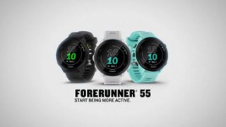 Garmin Forerunner 55 GPS Smartwatch 42mm Fiber Reinforced