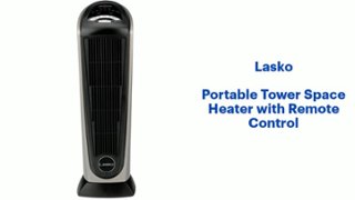 Lasko 23 1500 Watt Oscillating Portable Ceramic Tower Space