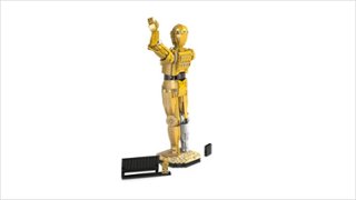 LEGO Star Wars C 3PO Buildable Droid Figure for Build and Display