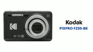 KODAK PIXPRO FZ55 BK2A ブラック Kodak PIXPRO FZ55 Friendly Zoom Digital Camera, Black FZ55-BK
