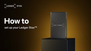 Ledger Stax Crypto Hardware Wallet with Folio Curved E Ink