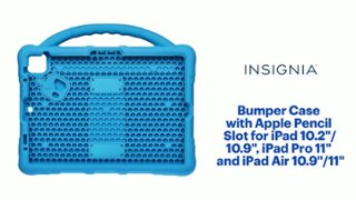 Insignia™ Bumper Case with Apple Pencil Slot for iPad 10.2