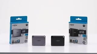 Crucial X9 Pro for Mac 2TB External USB C SSD Starlight