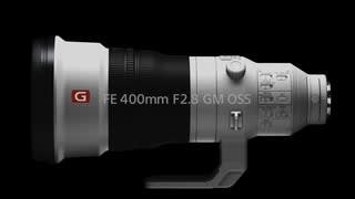 Sony FE 400mm F2.8 G Master OSS Super Telephoto Lens White