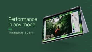 Dell Inspiron 2 in 1 16” Touch Screen Laptop Intel Core