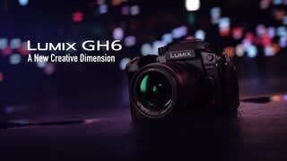 Panasonic LUMIX GH6 Mirrorless Camera Body DC GH6BODY Black DC
