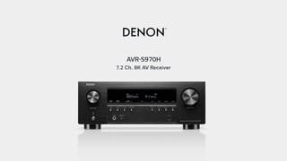 Denon AVR S970H 90W 7 Ch Bluetooth Capable HDR Compatible