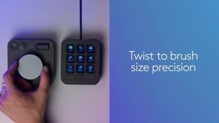 Logitech MX Creative Console Programmable Keypad with 9 Logitech MX Creative Console Programmable Keypad with 9