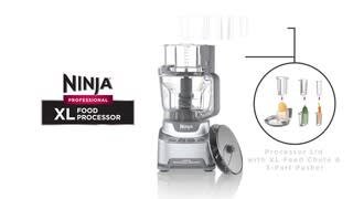 Ninja Professional 12 Cup XL Food Processor Platinum Silver Ninja Professional 12 Cup XL Food Processor Platinum Silver