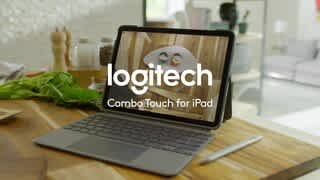Logitech Combo Touch Keyboard and Trackpad Case for Apple