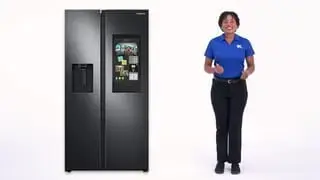 Choose a side-by-side refrigerator.