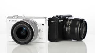 Canon EOS M200 Mirrorless Camera with EF M 15 45mm Lens White