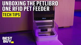 PETLIBRO One RFID App Control Pet Feeder Black PL-AF301-01B - Best Buy