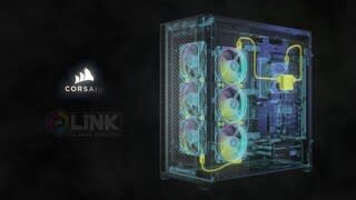 CORSAIR iCUE LINK RX120 RGB 120mm PWM Computer Case Fan