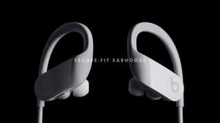 Beats Powerbeats High Performance Wireless Earphones Black MWNV2LL