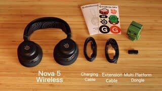 SteelSeries Arctis Nova 5 Wireless Over the Ear Gaming Headset