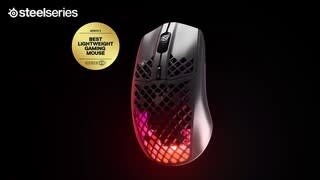 SteelSeries Aerox 3 Super Light Honeycomb Wireless RGB Optical