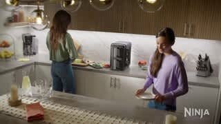 Ninja Smart DoubleStack XL 2 Basket Air Fryer with Leave in